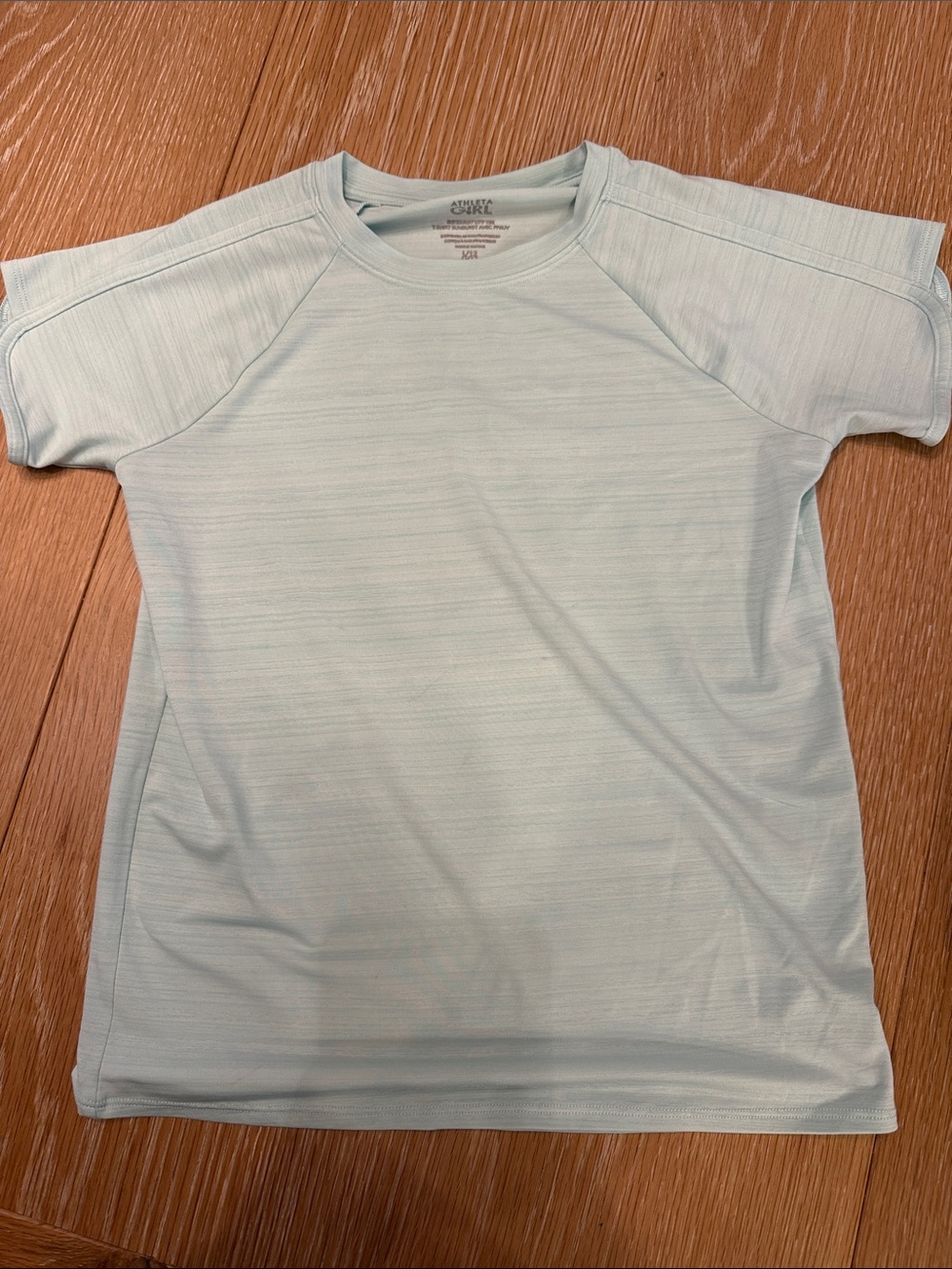 Athleta Light Blue Girls' Short-Sleeve Performance Tee